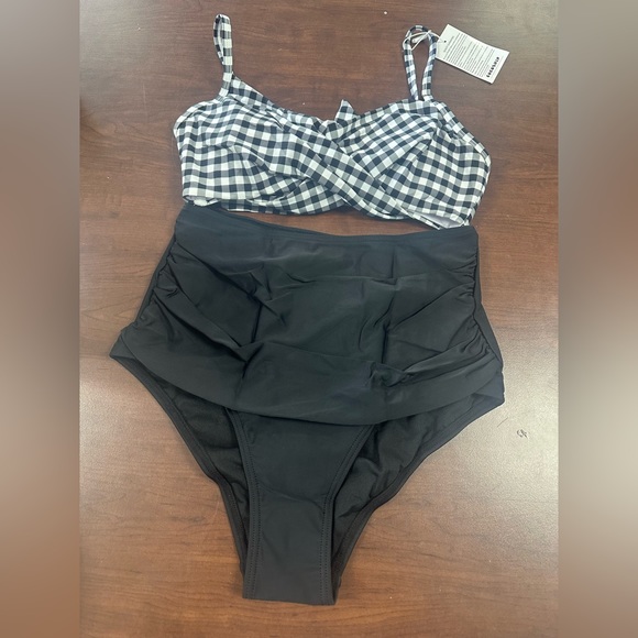 Black Gingham Bikini - Picture 5 of 8